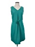 Eddie Bauer Solid Teal Casual Dress Size S - photo 1