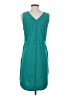 Eddie Bauer Solid Teal Casual Dress Size S - photo 2