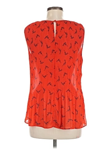 Rose + Olive Sleeveless Blouse (view 2)