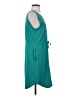 Eddie Bauer Solid Teal Casual Dress Size S - photo 4