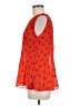 Rose + Olive 100% Polyester Red Sleeveless Blouse Size M - photo 5