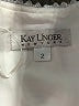Kay Unger Tweed Silver Cocktail Dress Size 2 - photo 7