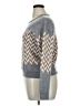 Minnie Rose Chevron-herringbone Gray Pullover Sweater Size XL - photo 5