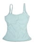 Athleta Solid Blue Swimsuit Top Size Med - Lg (34D) - photo 1