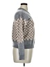Minnie Rose Chevron-herringbone Gray Pullover Sweater Size XL - photo 4
