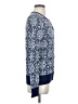 Lands' End 100% Baumwolle Print Blue Pullover Sweater Size S - photo 4