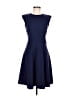 MM. LaFleur Solid Blue Cocktail Dress Size 6 - photo 1