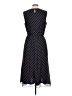 Coldwater Creek 100% Polyester Polka Dots Blue Casual Dress Size 12 (petite) - photo 2