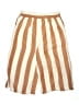 Madewell Stripes Ivory Shorts Size L - photo 2