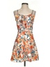 Final Touch Floral Orange Cocktail Dress Size S - photo 1