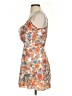 Final Touch Floral Orange Cocktail Dress Size S - photo 5