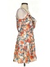 Final Touch Floral Orange Cocktail Dress Size S - photo 4