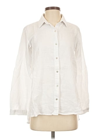 Eileen Fisher Long Sleeve Blouse (view 1)