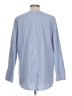 Theory 100% Cotton Blue Long Sleeve Blouse Size L - photo 2