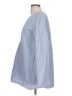 Theory 100% Cotton Blue Long Sleeve Blouse Size L - photo 5