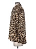 Vince Camuto 100% Polyester Animal Print Brown Long Sleeve Blouse Size XS - photo 5