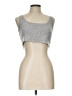 Topshop Silver Tank Top Size 12 - photo 1