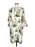 J. McLaughlin Tropical Gray Casual Dress Size M - photo 1