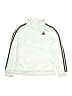 Adidas 100% Polyester White Track Jacket Size 10 - 12 - photo 1