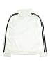 Adidas 100% Polyester White Track Jacket Size 10 - 12 - photo 2