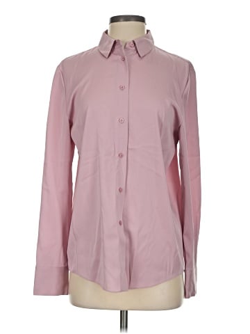Nordstrom Signature Long Sleeve Silk Top (view 1)