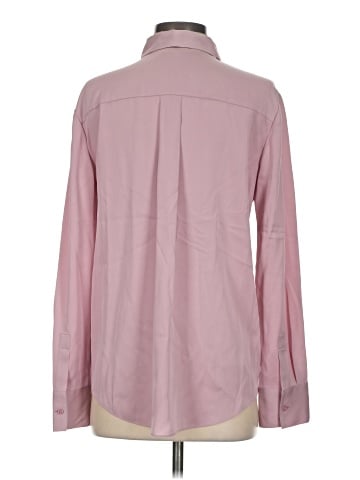 Nordstrom Signature Long Sleeve Silk Top (view 2)