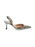 Manolo Blahnik Metallic Silver Heels Size EU 37 1/2 - photo 1
