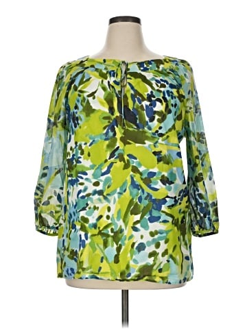 Ellen Tracy 3/4 Sleeve Blouse (view 1)