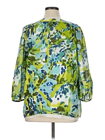 Ellen Tracy 3/4 Sleeve Blouse (view 2)