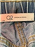 Q2 100% Cotton Blue Denim Shorts Size L - photo 3