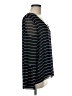 Banana Republic 100% Polyester Black Long Sleeve Blouse Size M - photo 4