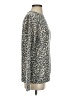 Loveappella Animal Print Gray Pullover Sweater Size S - photo 4