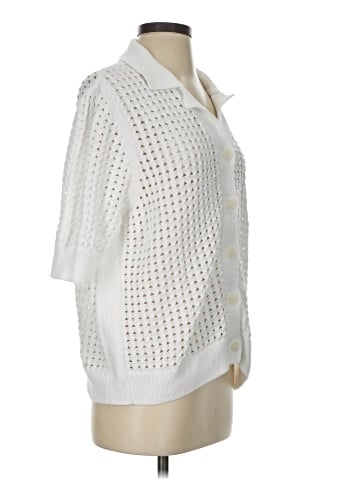 Varley 3/4 Sleeve Button-Down Shirt (view 1)