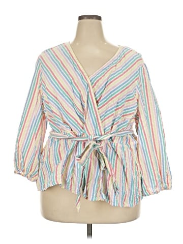 St. John's Bay 3/4 Sleeve Blouse (view 1)