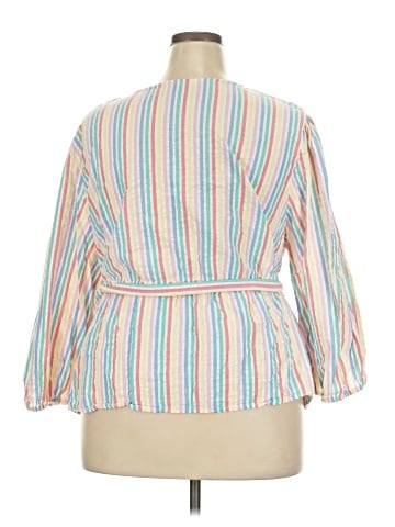 St. John's Bay 3/4 Sleeve Blouse (view 2)