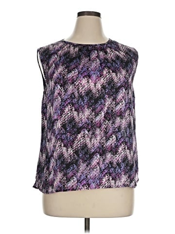 Tahari by ASL Sleeveless Blouse (view 1)