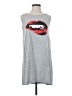 Instant Message 100% Polyester Silver Sleeveless T-Shirt Size S - photo 1