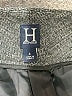 H Hilfiger Chevron-herringbone Gray Wool Pants Size 4 - photo 7
