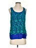 Club Monaco 100% Polyester Blue Sleeveless Blouse Size S - photo 1