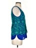 Club Monaco 100% Polyester Blue Sleeveless Blouse Size S - photo 4