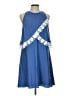 Tory Burch Blue Casual Dress Size 10 - photo 1