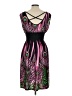Raya Sun Graphic Purple Cocktail Dress Size L - photo 2
