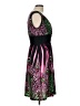 Raya Sun Graphic Purple Cocktail Dress Size L - photo 4