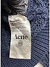 Acne Studios 100% Cotton Solid Black Blue Ruth Air Pullover Sweater Size L - photo 6