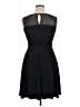 En Focus Studio 100% Polyester Solid Black Cocktail Dress Size 12 - photo 2