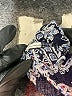 Eyeshadow Blue Sleeveless Blouse Size L - photo 8