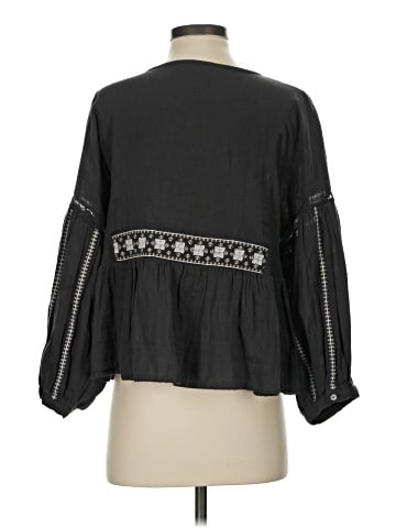 Lucky Brand 3/4 Sleeve Blouse (view 2)