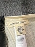 Happily Grey 100% Wool Ivory Poncho One size - photo 7