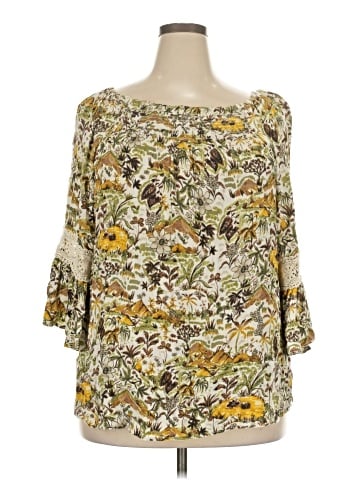 Chenault 3/4 Sleeve Blouse (view 1)