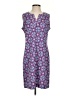 Talbots Print Blue Casual Dress Size S (petite) - photo 1